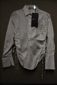 An as new The Kooples Sateen Popeline blouse (Size 0 - RRP £178).