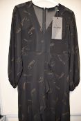 An as new The Kooples Flying Paisley dress (Size 3 - RRP £318).