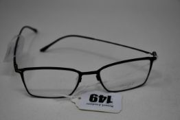 A pair of as new P+US Combo glasses frames with clear glass (RRP £210).
