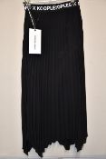 An as new The Kooples X Sport ribbon pleated waist skirt (Size 1 - RRP £198).