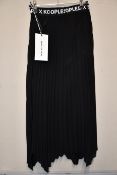 An as new The Kooples X Sport ribbon pleated waist skirt (Size 2 - RRP £198).