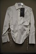 An as new The Kooples Sateen Popeline blouse (Size 3 - RRP £178).