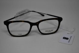 A pair of as new Paul & Joe glasses frames with clear glass (RRP £240).