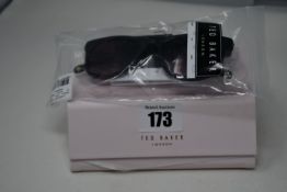 Three pairs of as new Ted Baker Dirk sunglasses with cases.