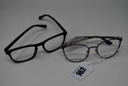 Two pairs of as new Guess glasses frames with clear glass (RRP £150 each).