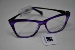 A pair of as new William Morris glasses frames with clear glass (RRP £250).