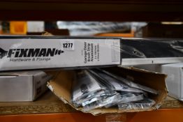 Ten as new Fixman garage door brush strips 447234 (2 x 1067mm, 50mm bristles).