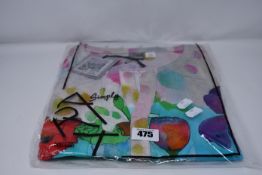 Five Simply Art Dolcezza Chris Cozen Poppy V-neck tunics (UK S, M, L, XL, XXL).