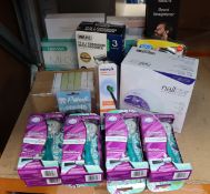 A quantity of miscellaneous boxed as new grooming accessories to include one Nailstar Professional