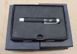 Five as new Dell Intel Laser Pointer presentation pens with mouse.