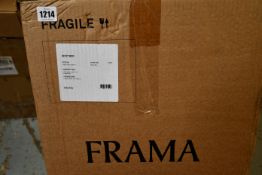 One boxed as new Frama Rivet Box side table (328 x 338 x 418mm).
