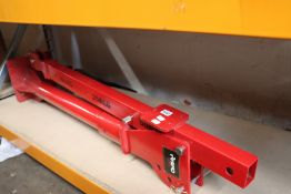 An as new Rhino electric crane hoist (Does not include winch motor).