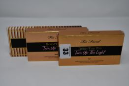 Four Too Faced Born This Way, Turn Up The Light highlighting palettes (Various shades) and one Too