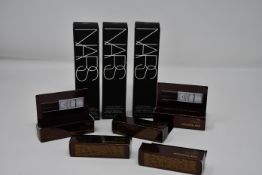 Three NARS Natural Radiant Longwear Foundation Santa Fe (30ml) and a quantity of Hourglass Veil