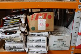 A box of Soudal Repair Express paste and a large quantity of corner tape professional preparation