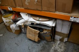 A large quantity of miscellaneous items, mainly industrial.