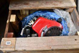 A pre-owned Briggs and Stratton Vanguard 6HP Twin Engine (30377).