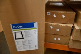 Ten Grom Solis Velux slate flashing kits.