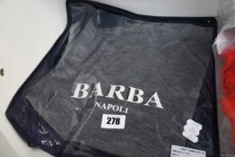 An as new Barba Napoli cashmere pullover (M/L - RRP £160).