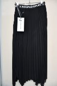 An as new The Kooples X Sport ribbon pleated waist skirt (Size 2 - RRP £198).