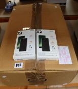 A quantity of boxed as new XQISIT Flex Case Clear Phone Cases for Google Pixel XL (Boxes sealed) (