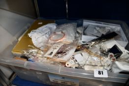 A large quantity of miscellaneous fashion/costume jewellery.