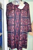An as new Mary Katrantzou Elio shift dress (Size 14).