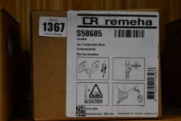 One boxed as new Remeha Avanta S58685 gas valve block.