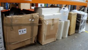 A quantity of miscellaneous industrial items.