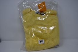 Two as new L.F.Markey Rudy jumpers in lemon (UK 10 and 12).