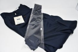 A pair of as new Suit Supply Brescia trousers (56/44 - RRP £130) together with a Suit Supply tie (