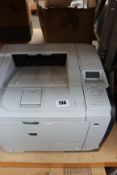 A pre-owned Hewlett Packard LaserJet P3015 Printer.