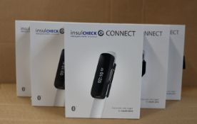 Five boxed as new Insulcheck Connect (Automatic data logger for insulin pens, supports KwikPen by