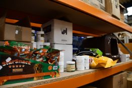 A quantity of pet and animal welfare related items to include VetriFlex Pro joint support chews