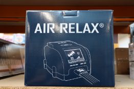 A boxed as new Air relax recovery system.