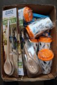A quantity of assorted as new Peter Rabbit 2 merchandise to include Farmer's Market headphones,