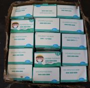 One hundred and five boxes of 50 as new children's face masks.