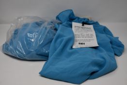 Two as new James Lakeland long sleeved wave hem dresses (1 x 16, 1 x 20 - RRP £85 each).