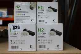 Ten boxed as new Collingwood H2 Lite 500CSP downlights (DLT4566000) (Please note these do not