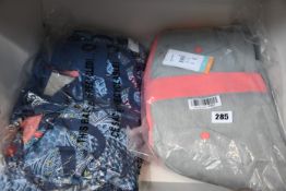 A girls as new Roxy Jetty Block snow jacket (10 - RRP £90) and a boys Roxy Jetty snow jacket (8 -