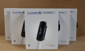 Five boxed as new Insulcheck Connect (Automatic data logger for insulin pens, supports KwikPen by