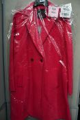 An as new J.Crew Daphne top coat (Size 18).
