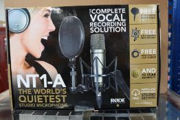 One boxed as new Rode complete vocal recording solution.