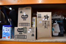 A quantity of baby/infant-care related items to include one boxed as new BabyBjorn Baby Carrier