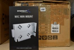 Twenty boxed as new Sabrent Mac Mini Mounts (BK-MACM-EU).