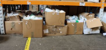 A large quantity of face masks.