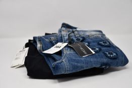 Two pairs of Marc Cain collection jeans (Both size n1?).