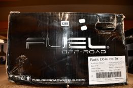 One boxed as new Gladiator Fuel Off-Road Assault Wheel for 07-20 Jeep Wrangler JL, JK in a matte