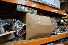 A large quantity of miscellaneous toys and related items to include The Mandalorian baby Yoda