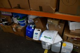 A quantity of miscellaneous PPE and hygiene related items.